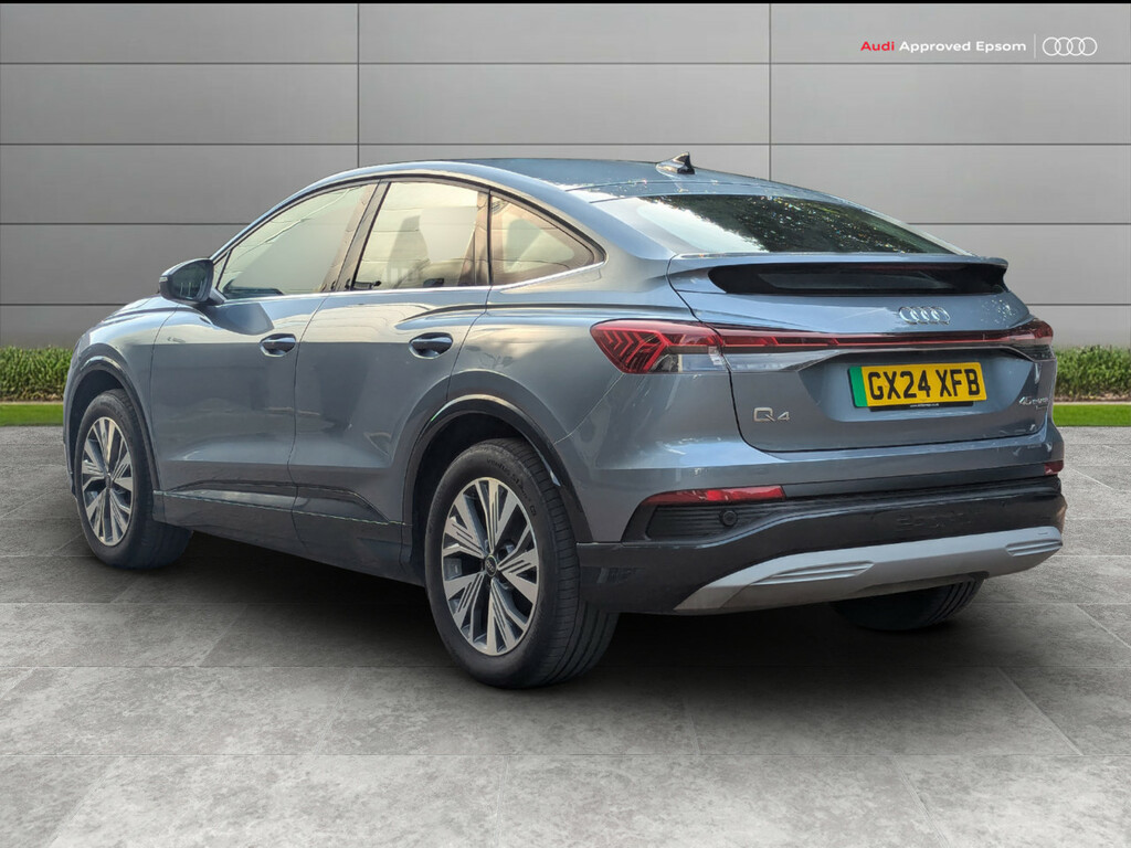 Audi Q4 E Tron 210Kw 45 Quattro 82Kwh Sport Leather GX24XFB Blue #3