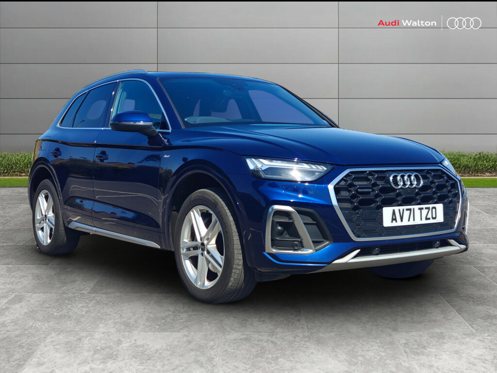 Audi Q5 S Line 45 Tfsi Quattro 265 Ps S Tronic Blue