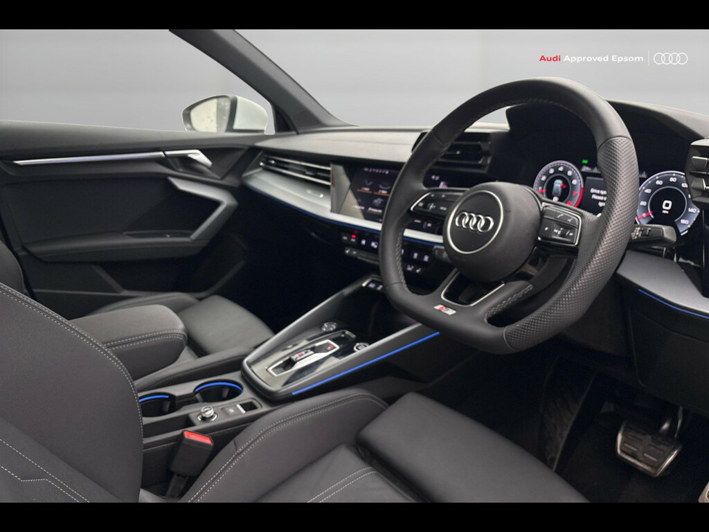 Audi A3 1.5 Tfsi 150 S Line S Tronic DA75UDH White #2
