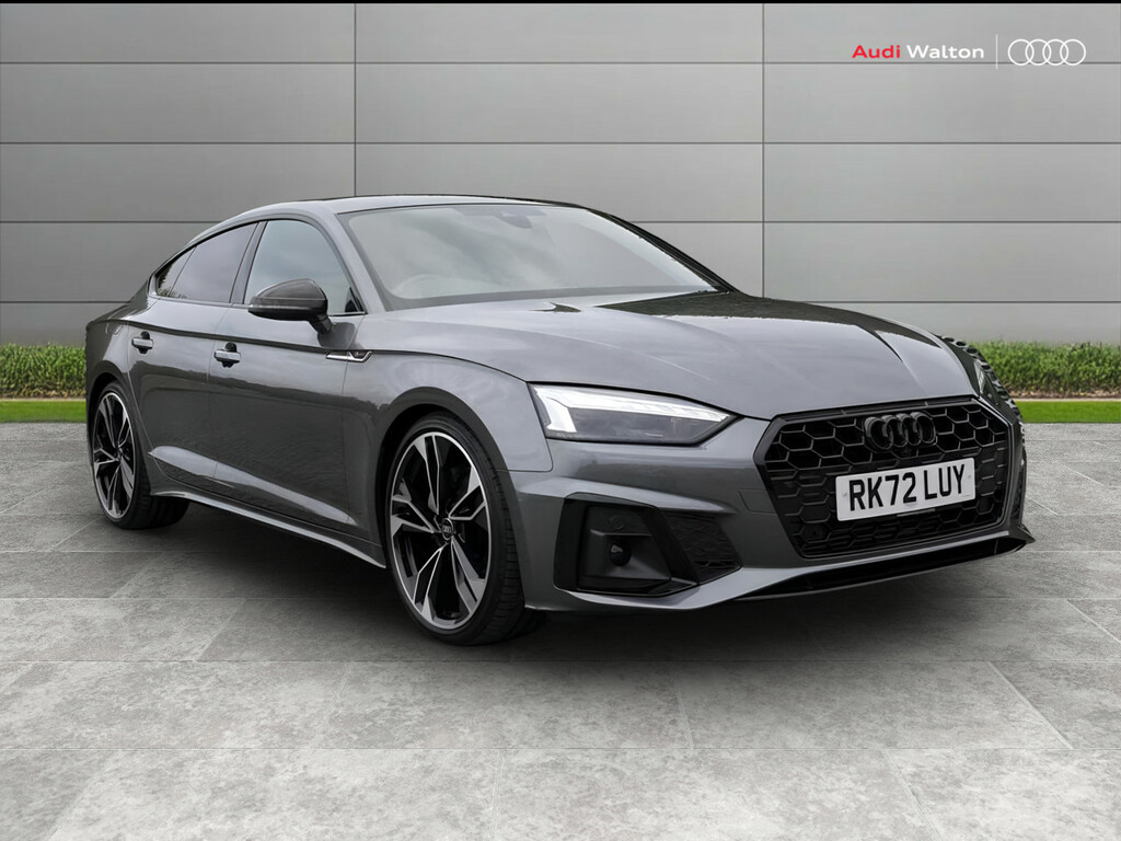 Audi A5 Black Edition 40 Tfsi 204 Ps S Tronic Grey