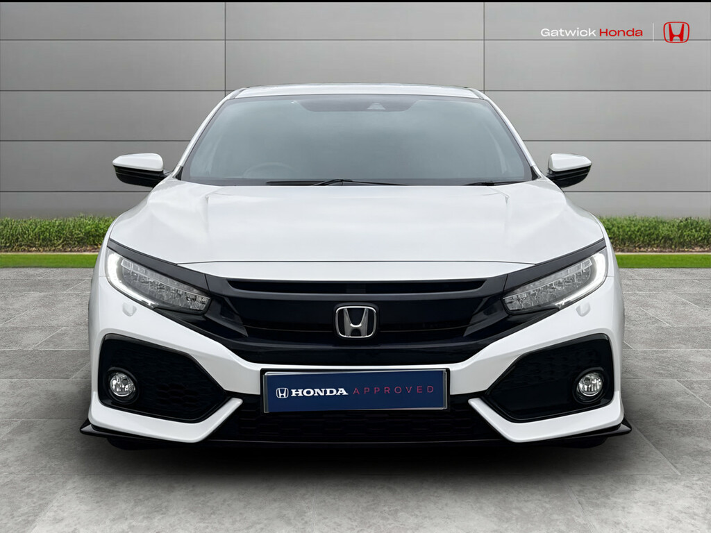 Honda Civic 1.5 Vtec Turbo Sport Cvt GU67BXV White #6