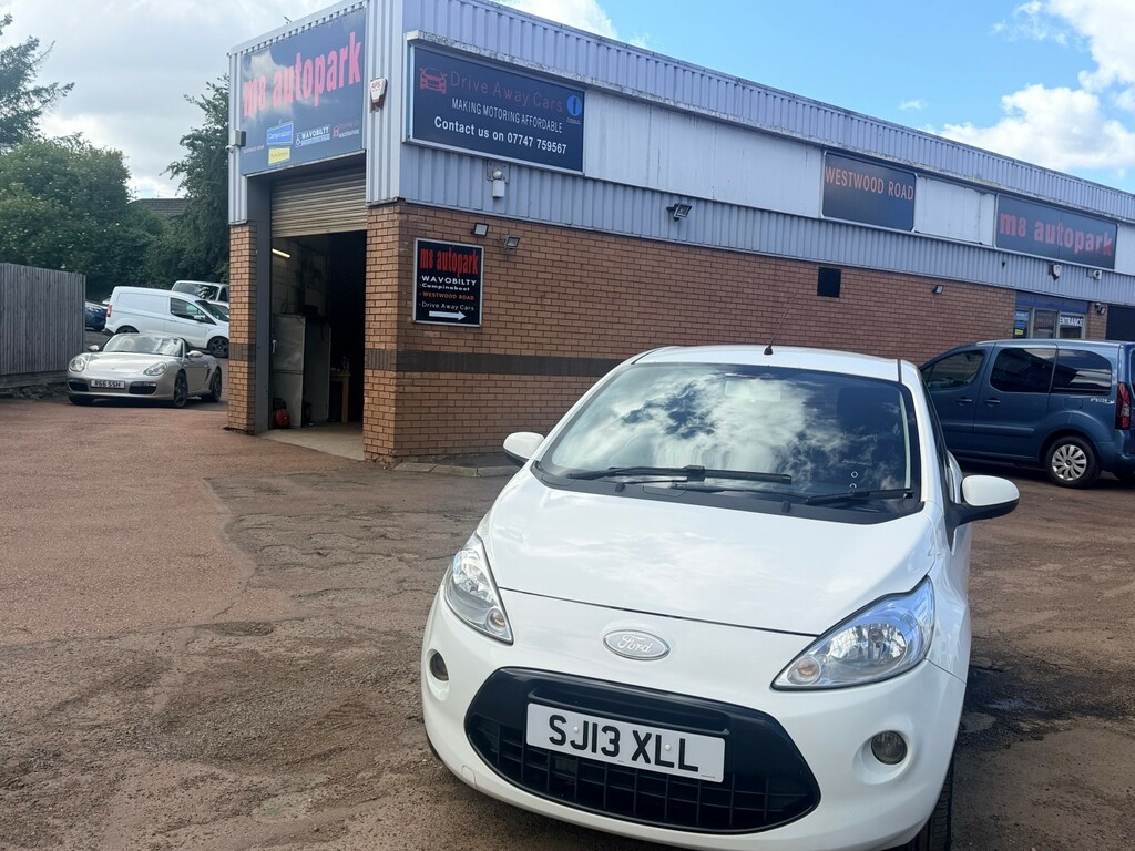 Ford KA 1.2 Metal White