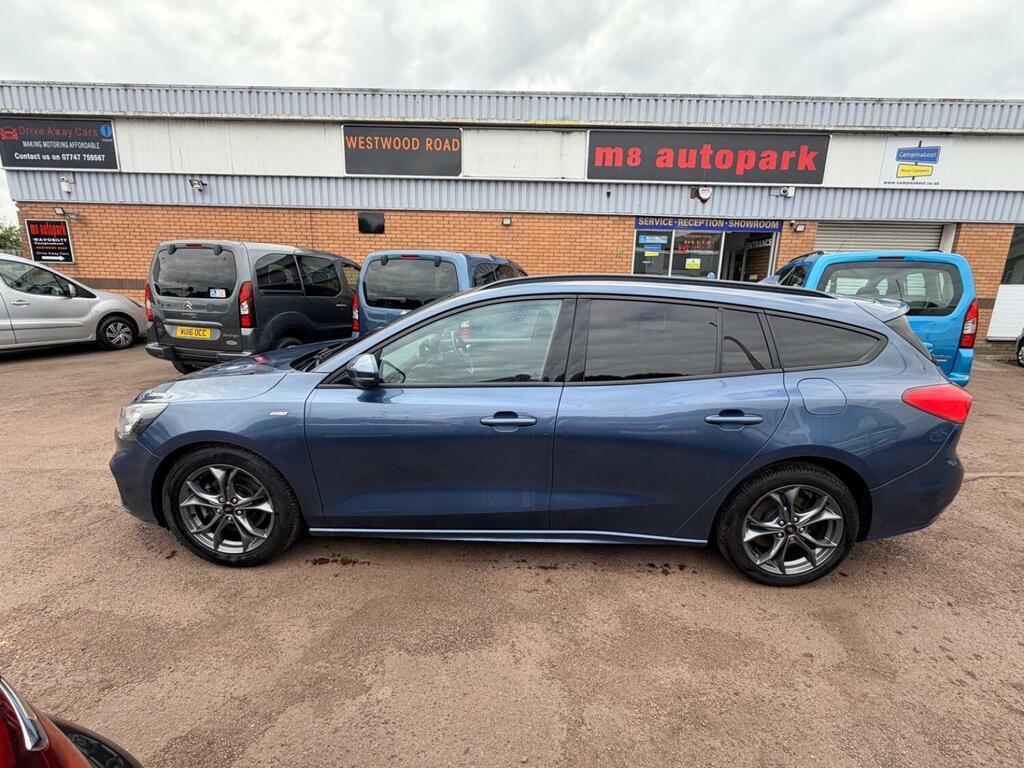 Ford Focus 1.5 Ecoblue St-line Blue #5