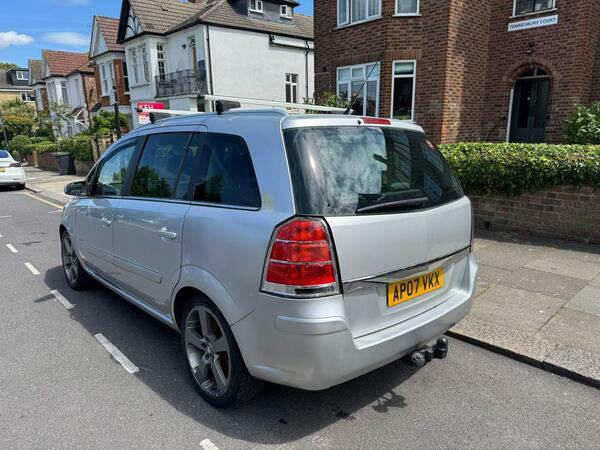 Vauxhall Zafira 1.8 16V Design Euro 4 Silver #5