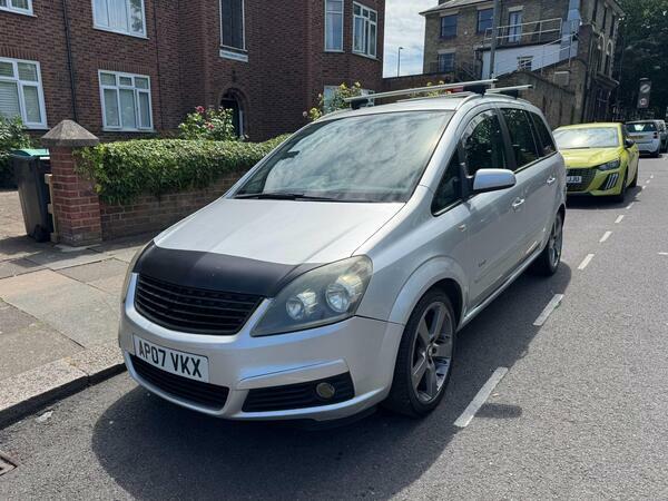 Vauxhall Zafira 1.8 16V Design Euro 4 Silver #3