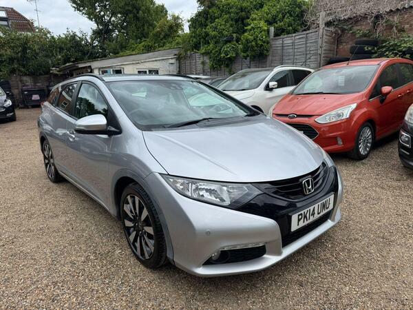 Honda Civic 1.8 I-vtec Se Plus Tourer Euro 5 Ss Silver