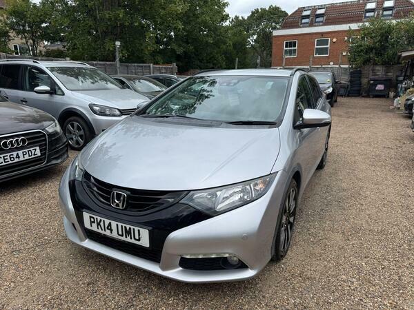 Honda Civic 1.8 I-vtec Se Plus Tourer Euro 5 Ss Silver #5