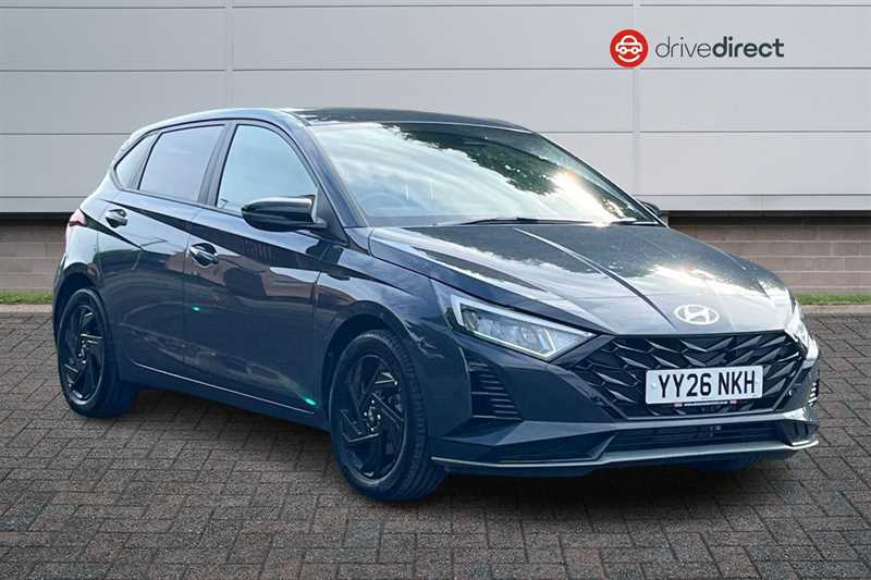 Hyundai I20 1.0 T-gdi Black Line Hatchback E Grey