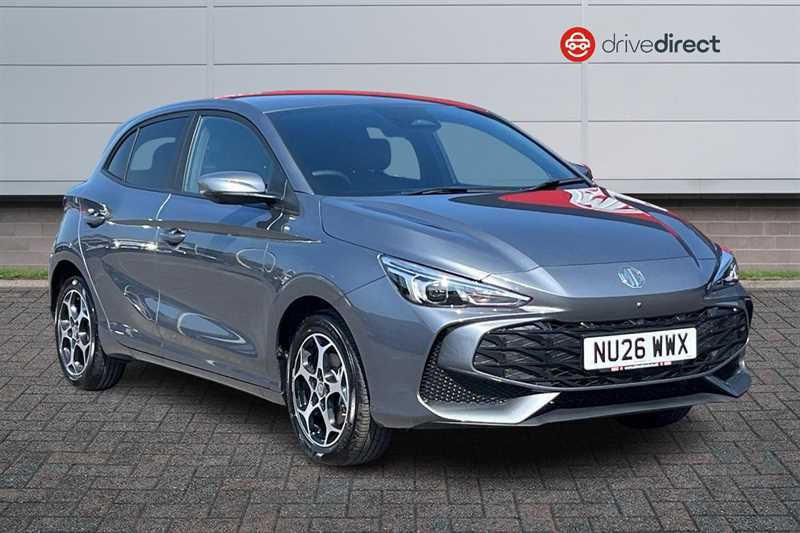 MG MG3 1.5 Hybrid Trophy Hatchback Hybrid Aut Grey