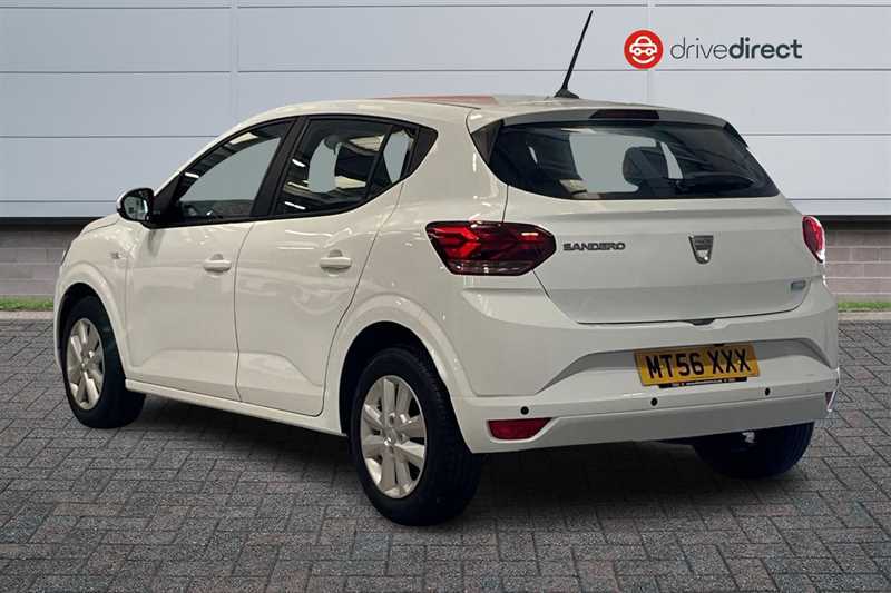 Dacia Sandero 1.0 Tce Comfort Hatchback Bi Fuel Euro MT56XXX White #5