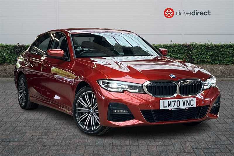 BMW 3 Series 2.0 330E 12Kwh M Sport Saloon Plug-in H Orange