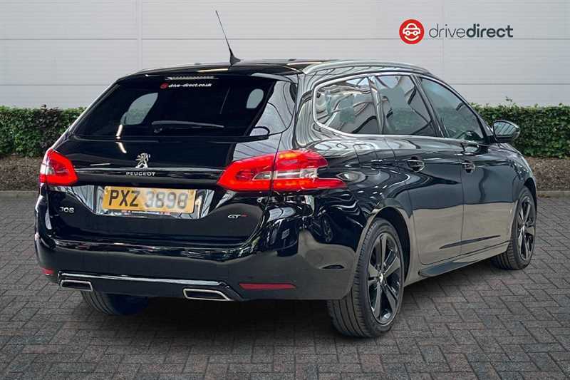 Peugeot 308 SW 1.2 Puretech Gpf Gt Line Estate Black #3