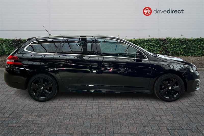Peugeot 308 SW 1.2 Puretech Gpf Gt Line Estate Black #2