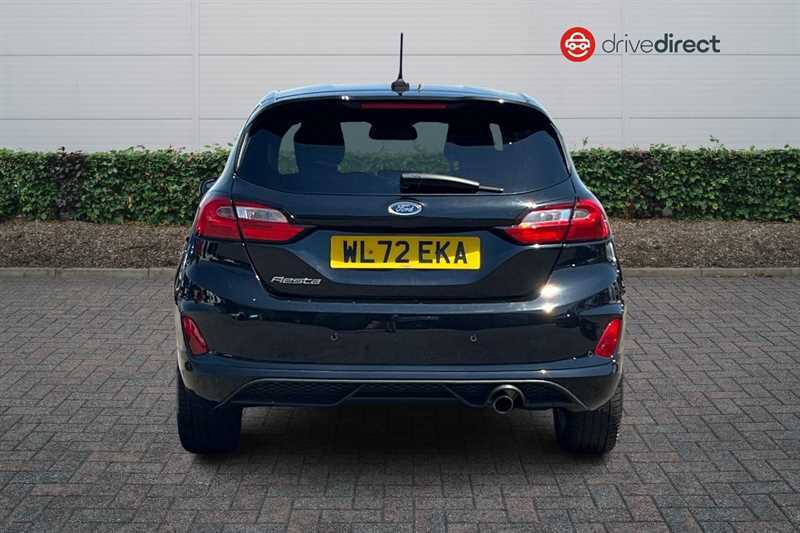 Ford Fiesta 1.0T Ecoboost St-line Hatchback WL72EKA Black #4