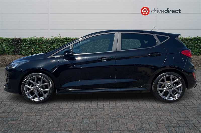 Ford Fiesta 1.0T Ecoboost St-line Hatchback WL72EKA Black #6