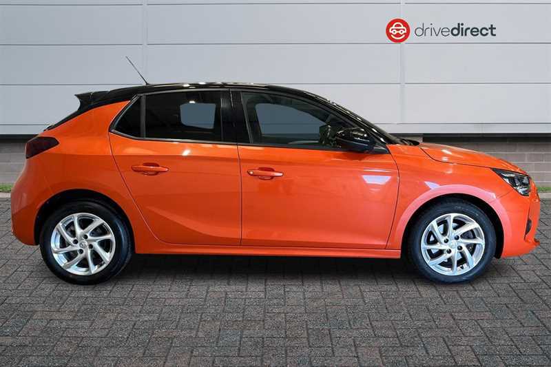 Vauxhall Corsa 1.2 Turbo Sri Premium Hatchback BL69YEB Orange #2