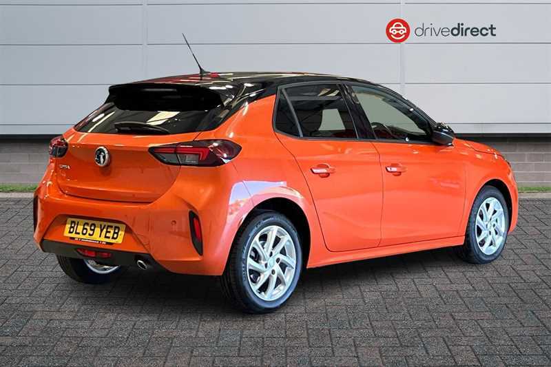 Vauxhall Corsa 1.2 Turbo Sri Premium Hatchback BL69YEB Orange #3