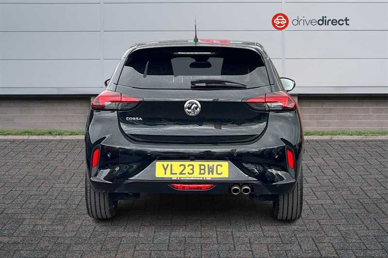 Vauxhall Corsa 1.2 Turbo Ultimate Hatchback Euro YL23BWC Black #4