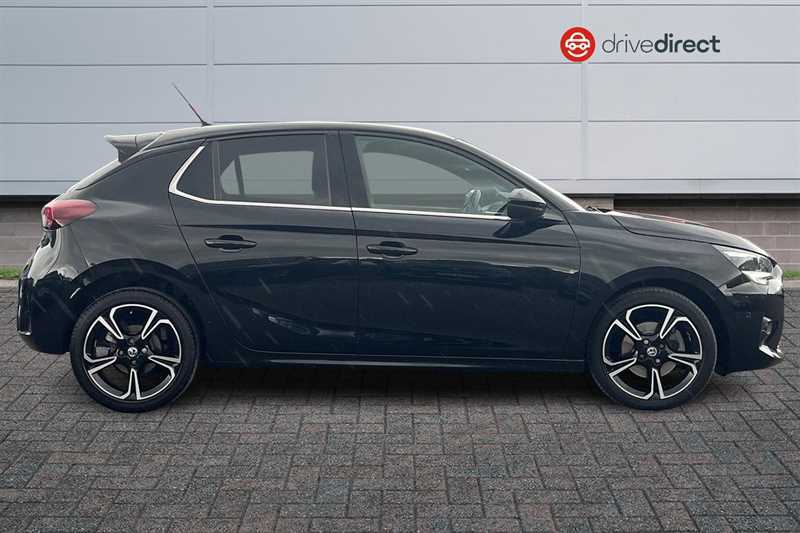 Vauxhall Corsa 1.2 Turbo Ultimate Hatchback Euro YL23BWC Black #2