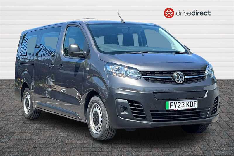 Vauxhall Vivaro 50Kwh Combi Mpv Lwb 9 Seat, 11K Grey