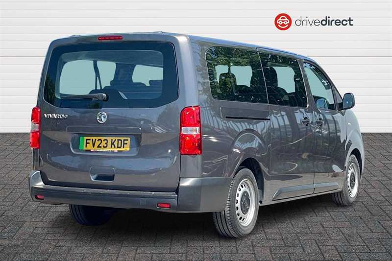 Vauxhall Vivaro 50Kwh Combi Mpv Lwb 9 Seat, 11K FV23KDF Grey #3