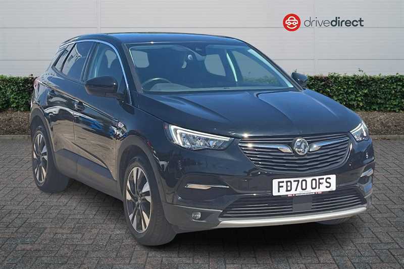 Vauxhall Grandland X 1.2 Turbo Griffin Suv Euro 6 S Black