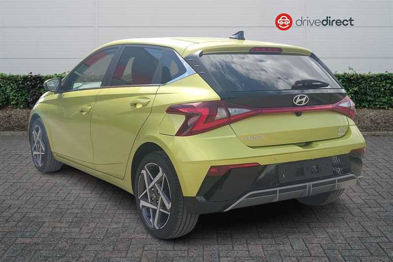 Hyundai I20 1.0 T-gdi Premium Hatchback Euro FMZ9314 Yellow #5