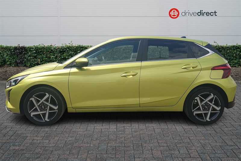 Hyundai I20 1.0 T-gdi Premium Hatchback Euro FMZ9314 Yellow #6