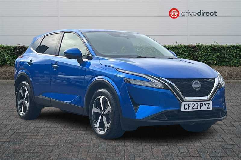 Nissan Qashqai 1.3 Dig-t Mhev N-connecta Suv Hybrid Ma CF23PYZ Blue