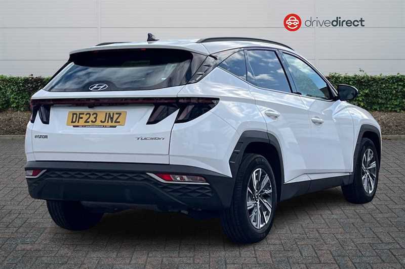 Hyundai Tucson 1.6 T-gdi Mhev Se Connect Suv Hybrid Dc DF23JNZ White #3