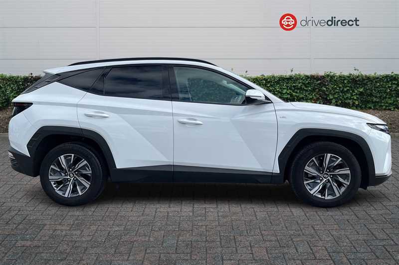 Hyundai Tucson 1.6 T-gdi Mhev Se Connect Suv Hybrid Dc DF23JNZ White #2