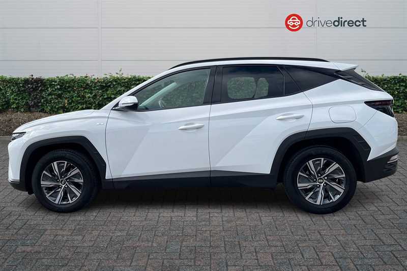Hyundai Tucson 1.6 T-gdi Mhev Se Connect Suv Hybrid Dc DF23JNZ White #6