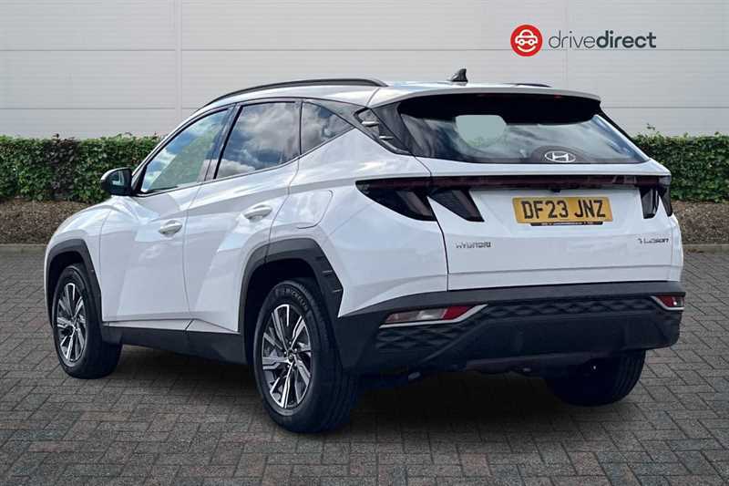 Hyundai Tucson 1.6 T-gdi Mhev Se Connect Suv Hybrid Dc DF23JNZ White #5