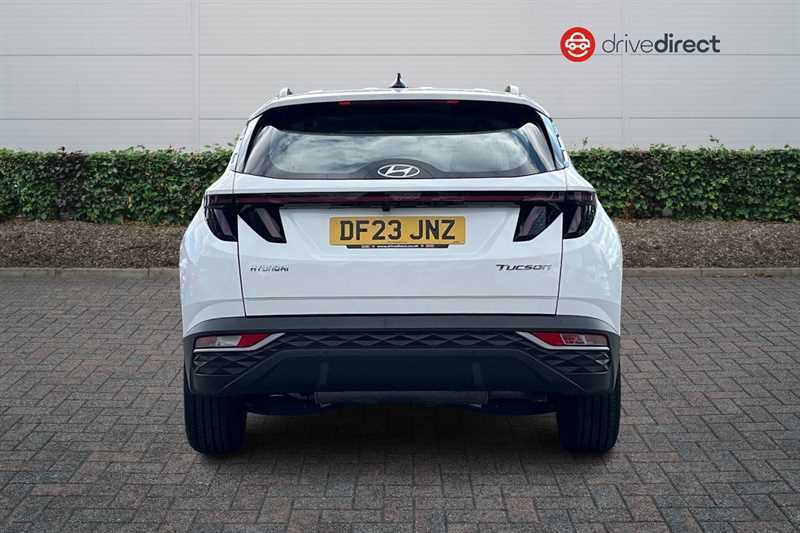 Hyundai Tucson 1.6 T-gdi Mhev Se Connect Suv Hybrid Dc DF23JNZ White #4
