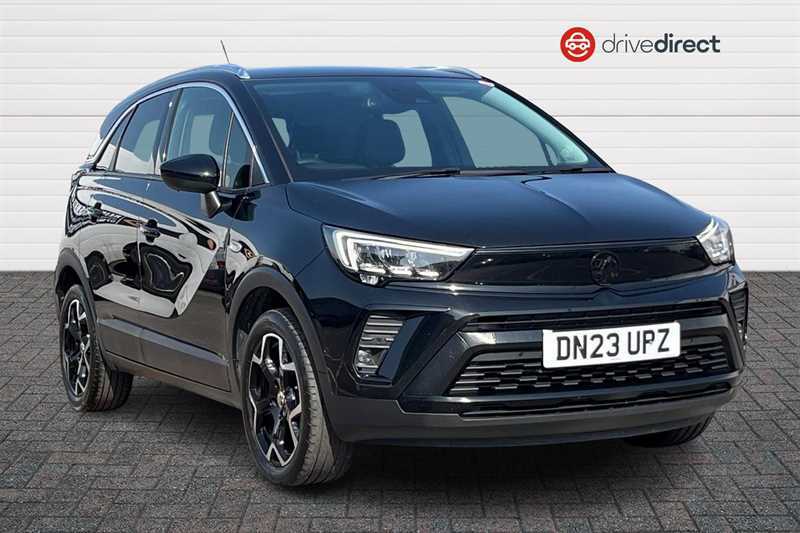 Vauxhall Crossland 1.2 Turbo Ultimate Suv Euro 6 Ss DN23UPZ Black