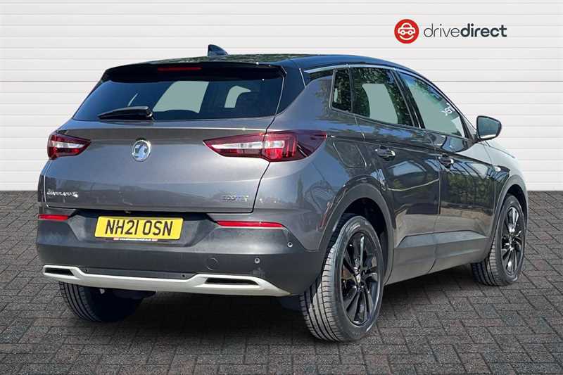 Vauxhall Grandland X 1.2 Turbo Sri Nav Suv Euro 6 S NH21OSN Grey #2
