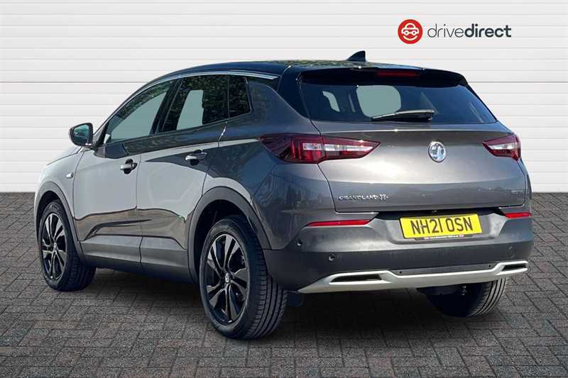 Vauxhall Grandland X 1.2 Turbo Sri Nav Suv Euro 6 S NH21OSN Grey #4