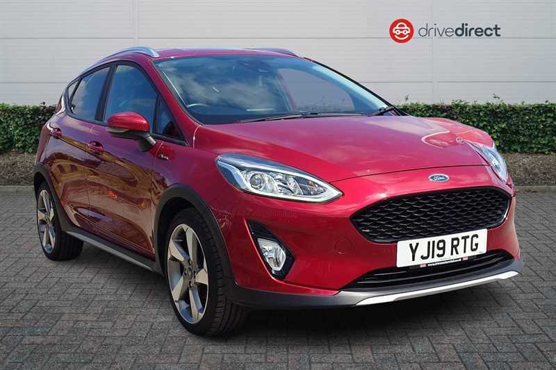 Ford Fiesta 1.0T Ecoboost Gpf Active 1 Hatchback Ma Red