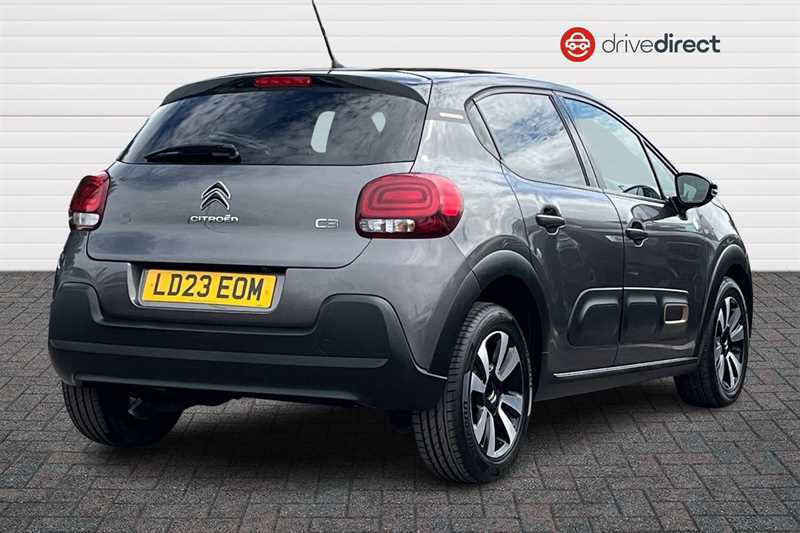 Citroen C3 1.2 Puretech C-series Edition Hatchback LD23EOM Grey #3