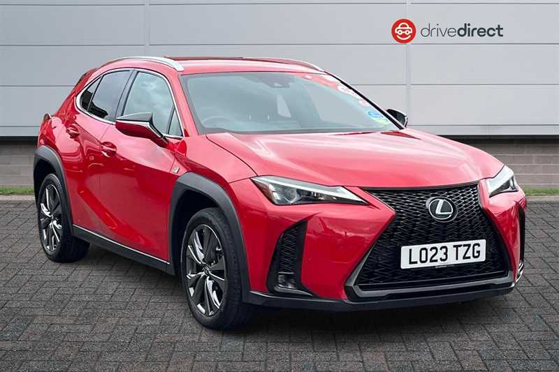 Lexus UX 2.0 250H F Sport Design Suv Hybrid E-cv Red