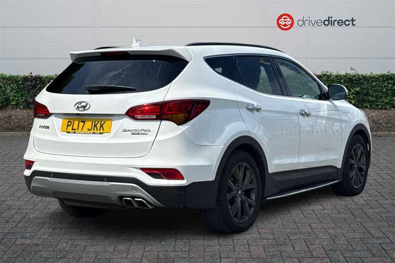 Hyundai Santa Fe 2.2 Crdi Blue Drive Endurance Edition Suv Dies White #3