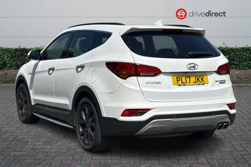 Hyundai Santa Fe 2.2 Crdi Blue Drive Endurance Edition Suv Dies White #5