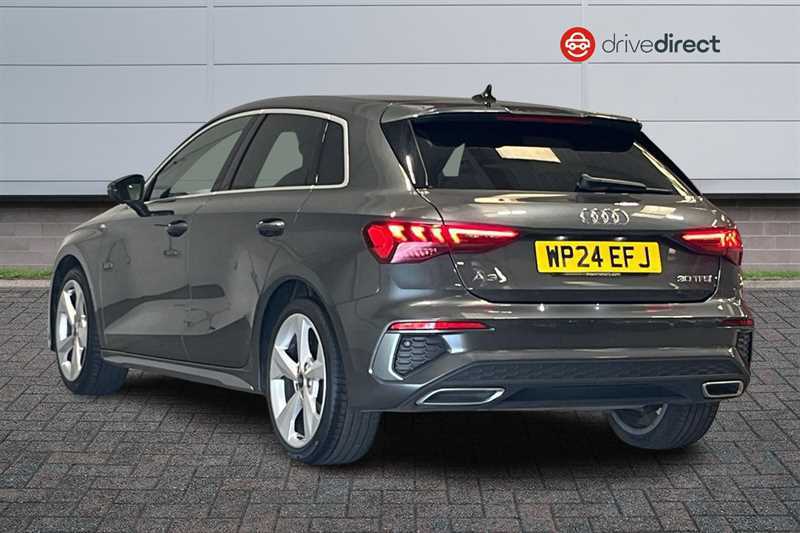 Audi A3 1.0 Tfsi 30 S Line Sportback Eur WP24EFJ Grey #5