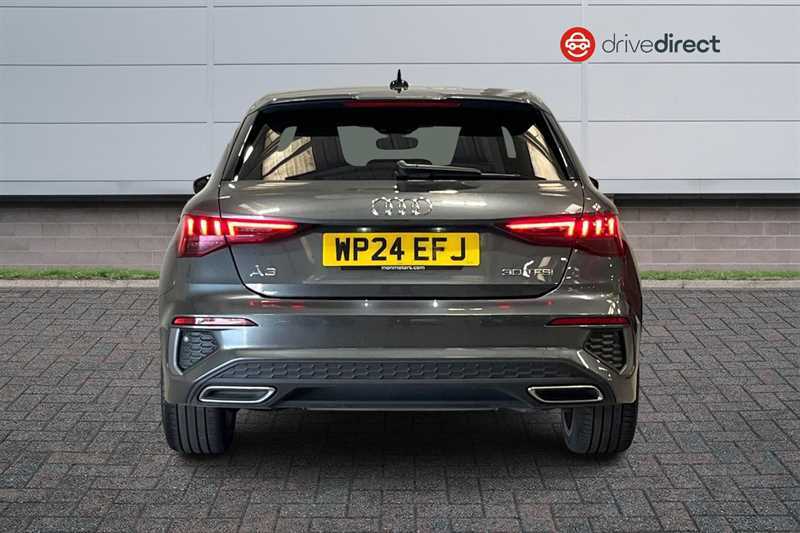 Audi A3 1.0 Tfsi 30 S Line Sportback Eur WP24EFJ Grey #4