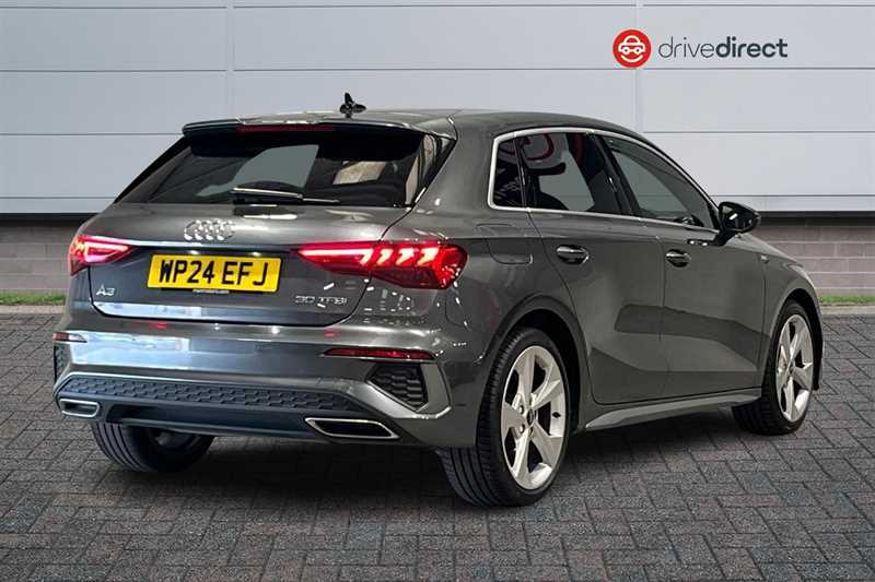 Audi A3 1.0 Tfsi 30 S Line Sportback Eur WP24EFJ Grey #3