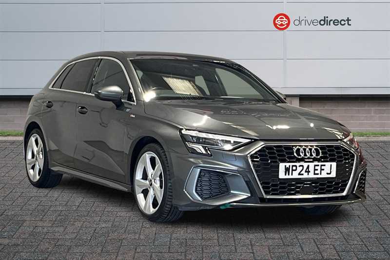 Audi A3 1.0 Tfsi 30 S Line Sportback Eur Grey