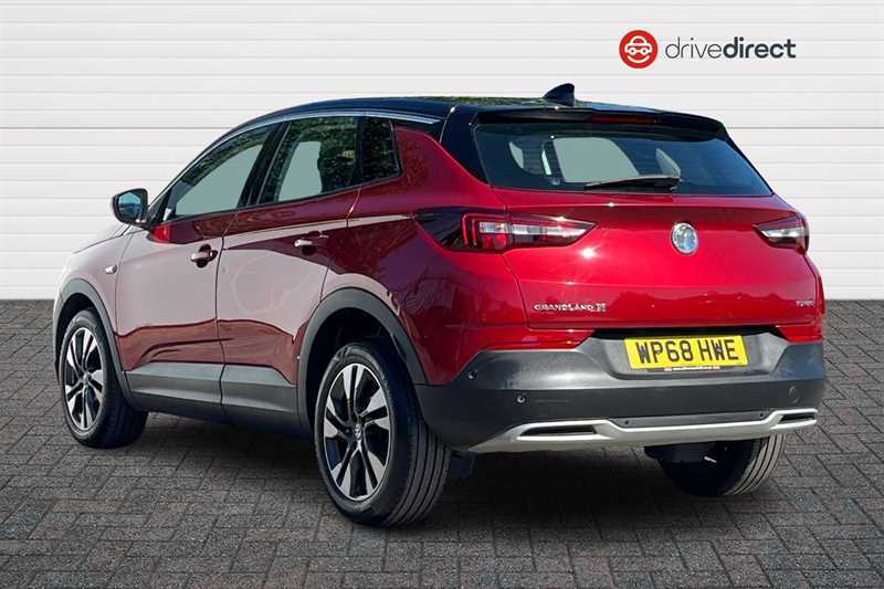 Vauxhall Grandland X 1.2 Turbo Gpf Sport Nav Suv Euro WP68HWE Red #5