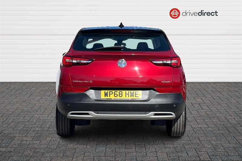 Vauxhall Grandland X 1.2 Turbo Gpf Sport Nav Suv Euro WP68HWE Red #4