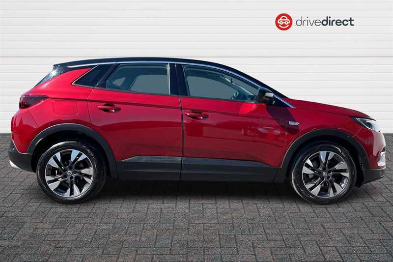 Vauxhall Grandland X 1.2 Turbo Gpf Sport Nav Suv Euro WP68HWE Red #2