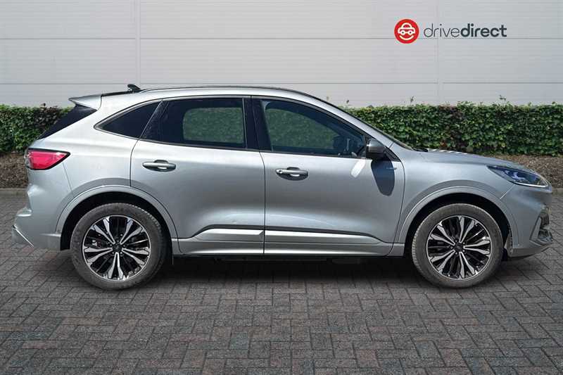 Ford Kuga 2.5 Ecoboost Duratec 14.4Kwh St-line X Suv Pet YL23AFF Silver #2